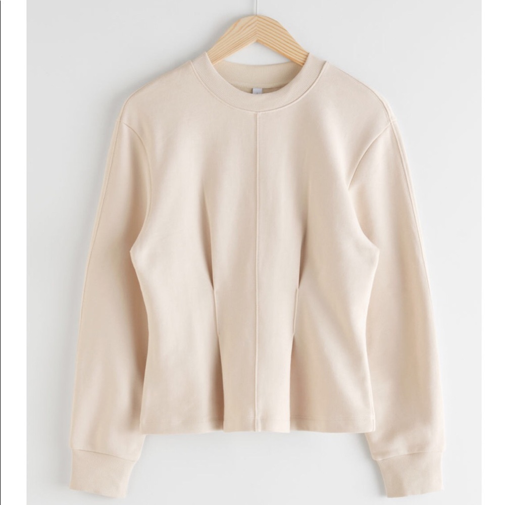 & Other Stories Fitted Sweatshirt